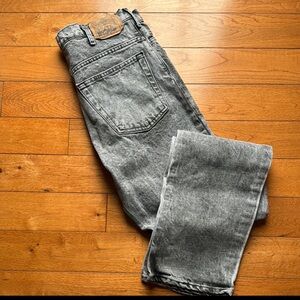 Vintage 80s Plain Pockets Jeans Size 34x34